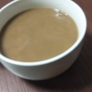 シナモン黒蜜のミルクコーヒー
